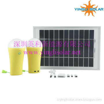 New Solar Rechargeable Light with Mobile Phone Charger